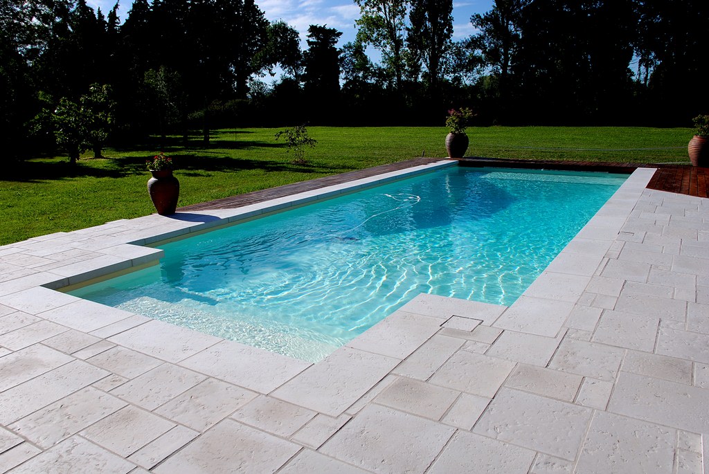 Photo représentant un modèle de piscine nommé creusée de Polato Piscines