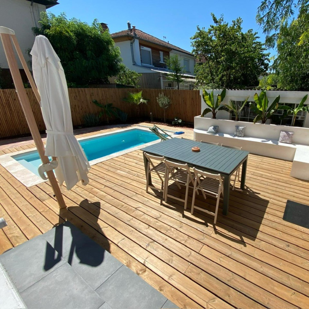 Photo représentant le modèle de piscine "Mini" parmi les modèles de Polato Piscines